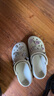 卡駱馳（crocs）經典云朵Clog女沙灘洞洞鞋涼拖鞋206750 骨白  38  曬單實拍圖