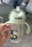taoqibaby學(xué)飲杯鴨嘴杯PPSU寶寶吸管杯兒童水杯嬰兒吸管奶瓶幼兒園防摔杯 曬單實(shí)拍圖