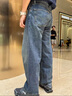 Levi's李維斯25年新款男士美式復(fù)古Clean Fit578闊腿直筒牛仔褲 藏青色 32 (32) 曬單實(shí)拍圖