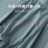 歐倫黛冰絲秋褲男士薄款夏季透氣打底褲男生超薄保暖褲冬季彈力絲滑襯褲 灰色 M 曬單實(shí)拍圖