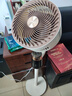 創(chuàng)維【全屋驅(qū)蚊】空氣循環(huán)扇家用電風(fēng)扇落地扇2025新款大風(fēng)量語音遙控輕音節(jié)能臥室小風(fēng)扇Q522 白咖色 曬單實拍圖
