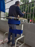 衡萬(wàn)邦站立架 康復站立架成人老人助行器手部胳膊下肢中風(fēng)腦出血偏癱腦?？祻陀柧毱鞑男凶咦呗肥植?。 站立架+木板+矯正器+前臂鍛煉器（典雅白） 曬單實(shí)拍圖