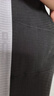 蕉內(nèi)（Bananain）銀皮311S男士內(nèi)褲純棉7A抗菌條紋透氣柔軟精梳棉平角短褲頭3件裝 黑色+艦灰+格林綠 3條 4XL 曬單實拍圖