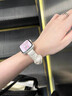 UOSO夏天透氣大腸發(fā)圈iwatch表帶適用S8蘋(píng)果表帶applewatch7/8女款清新裝飾手腕帶簡(jiǎn)約發(fā)圈獨(dú)特 星光色【38/40/41mm】 曬單實(shí)拍圖