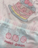 尼多熊兒童內(nèi)褲女寶寶四角棉褲中大童女孩平角短褲不夾PP發(fā)育內(nèi)褲 M碼 曬單實(shí)拍圖