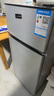 愛妻小冰箱迷你小型家用冷藏冷凍兩用宿舍出租房用雙門辦公室電冰箱節(jié)能省電 【一級能效】88L銀色【三天約一度電】 曬單實拍圖