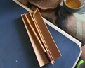 逸居客（YIJUKE）竹制茶則三件套碳化投茶器無(wú)漆茶則禪意茶勺茶夾茶荷茶撥茶具配件 曬單實(shí)拍圖