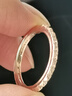 潘多拉（PANDORA）ME系列率性星河戒指玫瑰金色情侶送男友教師節禮物1 182800C0156cm 曬單實(shí)拍圖
