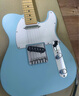 FENDER芬德日產(chǎn)Junior Collection系列小尺寸款Telecaster電吉他芬達(dá) 37英寸5680102304 啞光達(dá)芙妮藍(lán) 曬單實(shí)拍圖