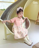 G.DUCKKIDS小黃鴨童裝女夏裝一周歲衣服女寶寶0-3歲嬰兒套裝5小童女孩兩件套 黃色 90 尺碼1~2歲【 80-90cm】 曬單實拍圖