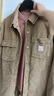 Levi's李維斯秋冬工裝巴恩風(fēng)男士美式復(fù)古寬松休閑燈芯絨襯衫外套 駝色 L 曬單實(shí)拍圖