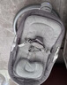 Trimigo（泰美高）電動?jì)雰簱u椅哄娃神器搖搖椅新生兒見面禮嬰兒禮物用品嬰兒搖籃 月光灰 PLUS版【加長睡籃】 【蚊帳+餐盤+玩偶+頭枕+藍(lán)牙音樂】 曬單實(shí)拍圖