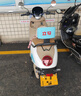 立馬電動(dòng)摩托車(chē)米朵80公里長(zhǎng)續(xù)航電動(dòng)車(chē)1200W高速電摩鉛酸電池60V20Ah外賣(mài)上班代步電瓶車(chē)糖果藍(lán)綠 曬單實(shí)拍圖