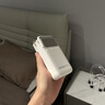安柏?！拘聡鴺?biāo)3C認(rèn)證】充電寶20000毫安大容量自帶線便攜小巧可上飛機(jī)移動(dòng)電源快充適用于華為小米蘋果 【雪山白】自帶雙線+插頭/輕巧便捷/超級(jí)快充 20000毫安/可上飛機(jī)/3C認(rèn)證 曬單實(shí)拍圖