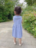 哈羅小黃鴨HAL.DUCK女童無袖連衣裙夏季2025新款兒童牛仔褲洋氣背心裙寶寶夏裝公主裙 牛仔藍 90 cm 曬單實拍圖
