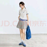 茵曼（INMAN）章若楠同款歐若風(fēng)法式吊帶連衣裙2025夏季新品女裝淡鵝黃色裙子 杏色針織衫-18528632 S 曬單實(shí)拍圖