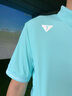EUROPEAN TOUR歐巡賽高爾夫服裝男短袖T恤25夏季輕薄彈力運動(dòng)快干高爾夫Polo衫 蒂芙尼藍 L 曬單實(shí)拍圖