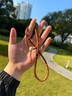 尋歸客熱振百香籽手串108顆藏式直切深坑鬼臉高密原籽柏香籽文玩手串鏈 熱振百香籽直切順紋7mm108顆 曬單實(shí)拍圖