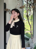 歐本赫?benheart丹麥藍夢芳華胸針法式大氣花朵胸花高檔女奢華別針禮物 胸針-藍夢芳華 海天藍 曬單實拍圖