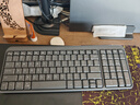 羅技（Logitech）MK251無線藍(lán)牙鍵盤鼠標(biāo)套裝 辦公商務(wù)筆記本電腦 數(shù)字鍵盤99鍵黑色鍵鼠套裝（K251鍵盤+M196鼠標(biāo)） 曬單實(shí)拍圖