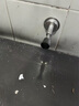 初工門擋免打孔防撞門吸液壓入戶門指紋鎖玻璃門頂 緩沖門擋銀色100mm 曬單實拍圖