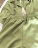 悅內(nèi)睡衣女款夏季冰絲綢短袖短褲家居服夏款絲綢薄款仿真絲高級(jí)感套裝 23209竹葉青 L (165) 【體重110-120斤】 曬單實(shí)拍圖