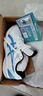 亞瑟士（asics）乒乓球鞋羽毛球鞋室內(nèi)綜合逐鹿系列1053A034 1053A034-100 41.5 曬單實(shí)拍圖