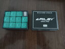 RILEY英國RILEY臺球巧克粉槍粉擦桿巧粉桌臺球用品配件包郵職業(yè)比賽 綠色12粒小盒裝 曬單實(shí)拍圖