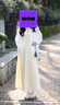 UR2025夏季新款女時尚休閑氣質百搭方領吊帶連衣裙UWM750054 正黑 L 曬單實拍圖