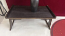 芝士分子書(shū)法書(shū)桌實(shí)木可折疊國學(xué)桌復古飄窗桌踏踏米長(cháng)方桌供桌攝影道具書(shū) 長(cháng)60厘米寬34厘米高27直腿 標配 曬單實(shí)拍圖