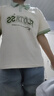 莞町初中女生上衣12-15歲女孩衣服夏季女大童短袖t恤寬松2025年新款中 1164綠色 170 cm 曬單實拍圖