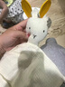 茵秀麗（insular）嬰兒兔兔安撫巾安撫玩偶新生兒睡覺(jué)神器口水巾禮物 兔兔安撫巾-卡其色 曬單實(shí)拍圖