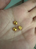 領(lǐng)豐金（LING FENG GOLD）足金AU9999金豆豆黃金真金豆子送女友禮物收藏儲值小金豆子投資 金豆1g/顆（帶國檢證簽） 曬單實拍圖