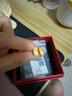 周六福（ZLF）  黃金耳環(huán)女款5G足金甜美小清新雪花耳墜耳釘 計(jì)價(jià) 1.48g 曬單實(shí)拍圖