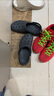 斯凱奇（Skechers）泡泡鞋丨夏季情侶洞洞鞋女沙灘踩屎感拖鞋男增高防臭透氣涉水鞋 曬單實(shí)拍圖