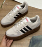 adidas「小鋸齒」D-PAD CLASSIC休閑美高風(fēng)復(fù)古籃球板鞋阿迪達斯 淺灰/黑色/淺猩紅   38 曬單實拍圖