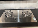 迅達(dá)（XUNDA）燃?xì)庠钐烊粴庠罴矣秒p灶具嵌入式臺式兩用 5.0KW旋流猛火灶 不銹鋼面板一級能效 Q1SA-天然氣 曬單實(shí)拍圖