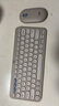 羅技（Logitech）時(shí)尚系列 PEBBLE 2 COMBO鍵鼠套裝 無(wú)線鍵鼠套裝 雙模連接 自定義按鍵 三臺(tái)設(shè)備配對(duì) 煙云灰 曬單實(shí)拍圖