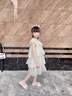 爾山集2025夏季新款女童涼鞋小女孩公主洋氣兒童涼鞋軟底防滑中大童涼鞋 珠珠魔術(shù)貼涼鞋粉34碼內(nèi)長22cm 曬單實(shí)拍圖