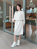 斯凱奇（Skechers）女鞋秋季厚底增高休閑鞋中高幫小白鞋七夕禮物送女友117518 白色/WHT 37 曬單實(shí)拍圖