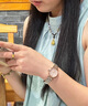 安普里奧·阿瑪尼（Emporio Armani）手表女滿(mǎn)天星粉色時(shí)尚小表盤(pán)石英女表AR11316送禮 粉色小盤(pán)間金鋼帶AR11223 曬單實(shí)拍圖