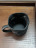滿(mǎn)弓高品質(zhì)情侶水杯一對高顏值陶瓷情侶水杯一對馬克杯個(gè)性咖啡設計感 黑色 400ml 曬單實(shí)拍圖