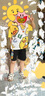 B.Duck小黃鴨童裝男童短褲兒童五分褲薄款夏裝新款寶寶運(yùn)動褲 黑色 120 cm 曬單實(shí)拍圖
