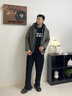 波司登2025年新款沖鋒衣鵝絨羽絨服男短款三合一防風(fēng)防水外套B250331323 松綠色|4199 XL 185/104A 體重約155-170斤 曬單實拍圖