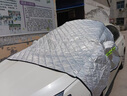 TOKUSET車衣車罩汽車防曬隔熱加厚遮陽前擋小車遮陽罩前擋風玻璃半身半罩 曬單實拍圖