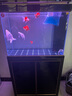 森森（SUNSUN）大型魚缸底過濾水族箱客廳家用落地玻璃生態(tài)金魚缸 超白款升級底濾 0.8米長35cm寬（黑白可選） 曬單實拍圖
