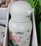 杯具熊兒童雙飲保溫杯女士水杯上學(xué)保溫壺學(xué)生杯子送禮物吸管杯 妙趣雙飲兒童杯-云中漫步480ml 曬單實拍圖