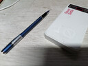 得力簽字筆金屬筆桿s82中性筆碳素黑水筆高檔重手感簽單商務(wù)男士辦公學(xué)生激光刻字畢業(yè)禮物私人定制 青藍色 曬單實(shí)拍圖