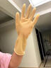 珍灶兒童橡膠手套兒童洗碗手套小碼加厚做家務(wù)橡膠乳膠清潔小孩勞動(dòng)趕 材質(zhì)安全（指頭粉款1雙）乳膠 1條 S小號（主圖和詳情頁(yè)面都有尺碼參考圖哈） 曬單實(shí)拍圖