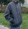 羅蒙秋季男士夾克外套男戶外立領(lǐng)2024新款上衣春秋款休閑飛行員男風(fēng)衣 9980深灰-單件 2XL 130斤-145斤 曬單實(shí)拍圖
